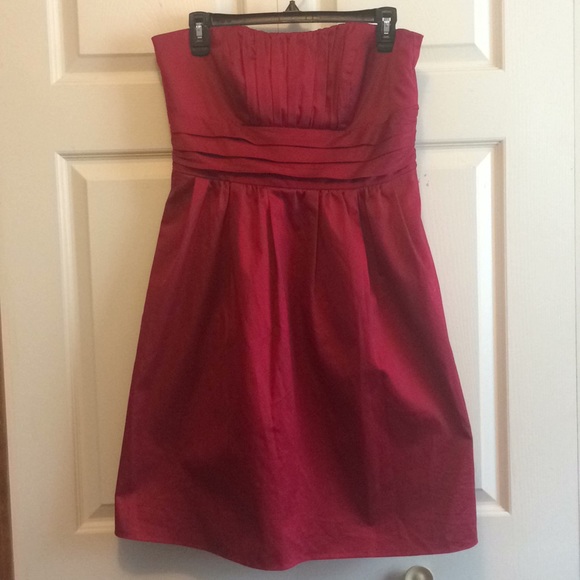 David’s Bridal Apple Bridesmaid Dress size 10 - Picture 2 of 7